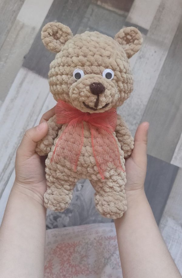 мягкая игрушка мишутка ручная работа mhm handmade акрил (1)